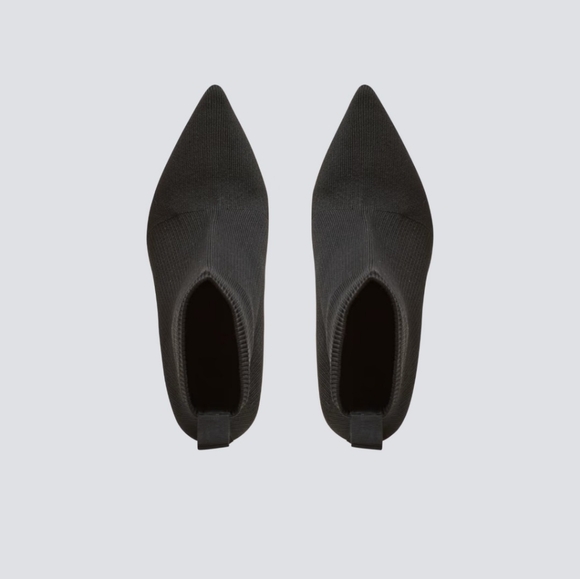 NWT BALMAIN Moneta Stretch Knit Ankle Boots - Size EU 38.5 (US 8.5) - Picture 7 of 10